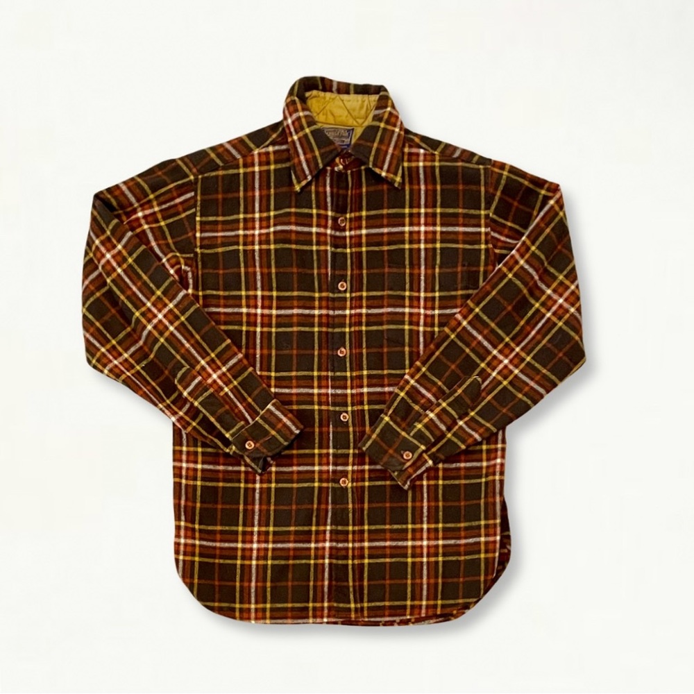 Pendleton Vintage 1960s Pendleton Plaid Loop Coll… - image 1